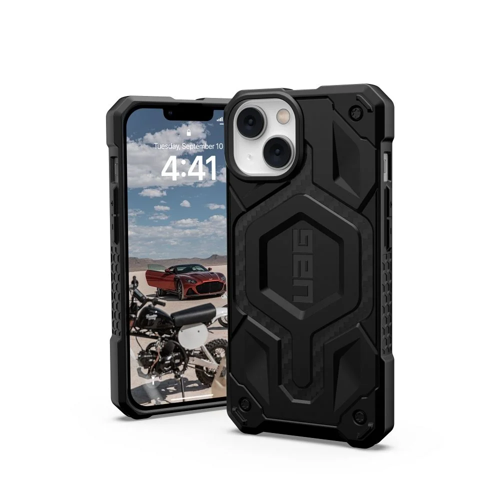 Φωτογραφία προϊόντος: ( UAG ) Urban Armor Gear Monarch case for IPHONE 14 PLUS compatible with MagSafe carbon fiber