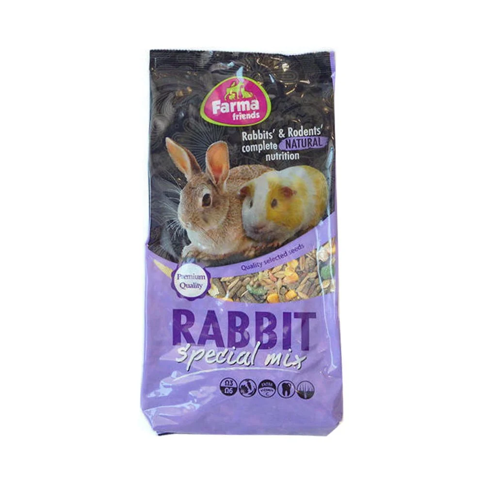 Φωτογραφία προϊόντος: Farma Rabbit Mix Special για Κουνέλια και Τρωκτικά 1kg - 40004