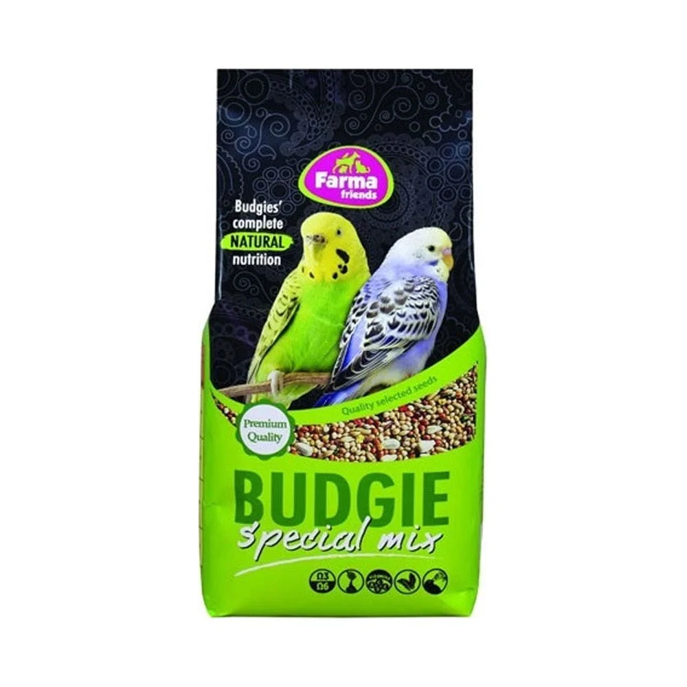 Φωτογραφία προϊόντος: Farma Budgie Mix Special Τροφή για Παπαγαλάκια 1kg - 40002