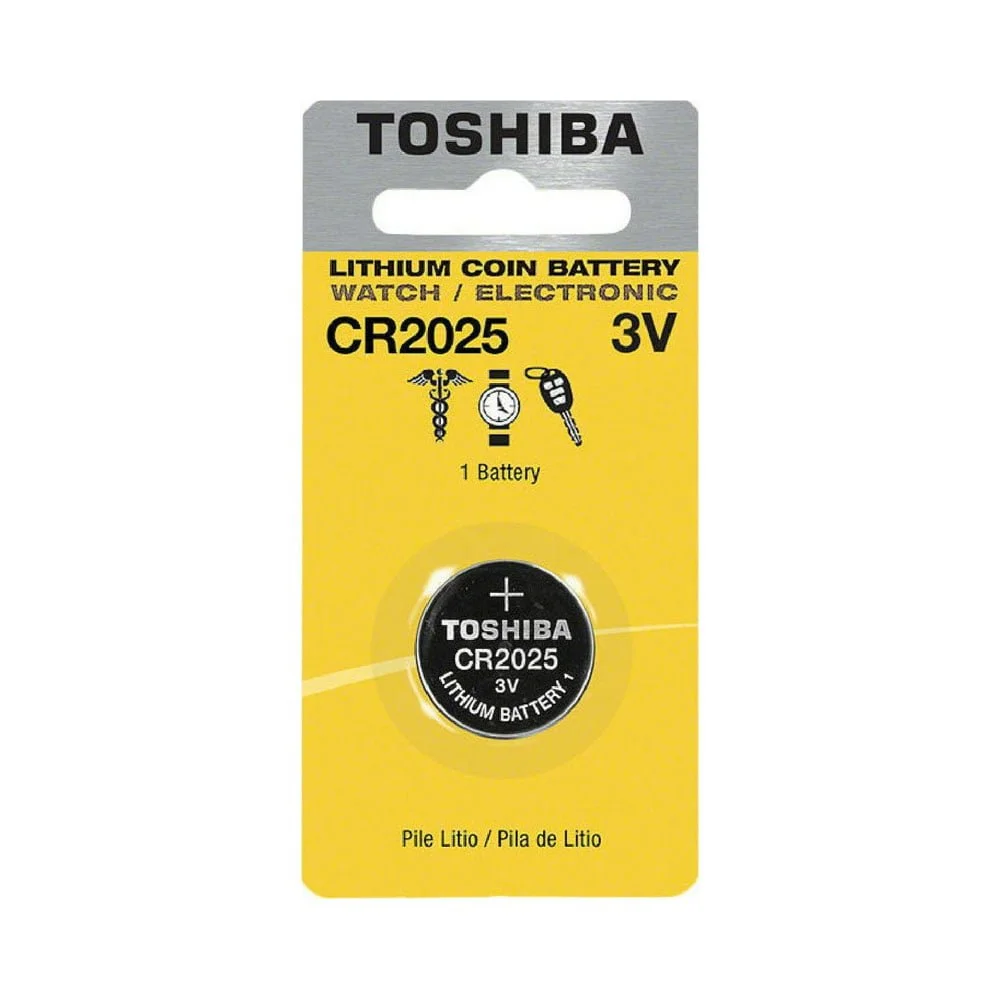 Φωτογραφία προϊόντος: Toshiba Μπαταρία Κουμπί Li-ion 3V CR2025 1τμχ