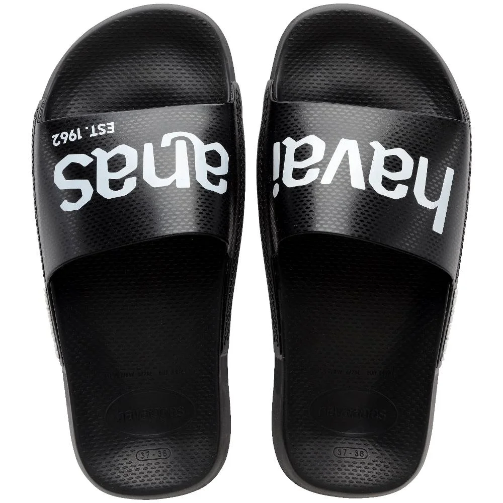 Φωτογραφία προϊόντος: 4148124-1069 - HAVAIANAS SLIDE CLASSIC LOGOMANIA BLACK Color
