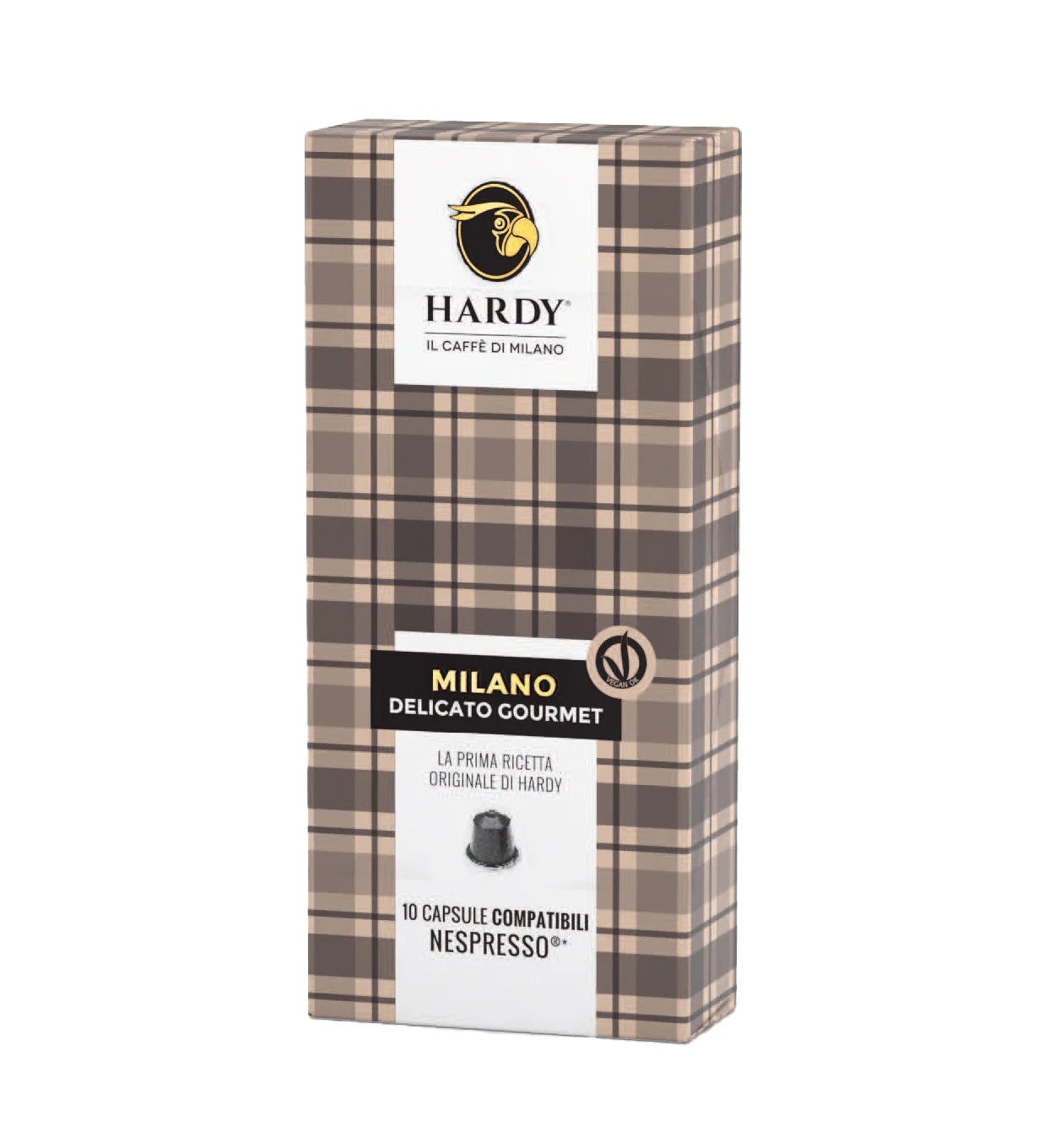 Φωτογραφία προϊόντος: HARDY Milano Κάψουλες Συμβατές με Μηχανές Nespresso® (10καψ.)