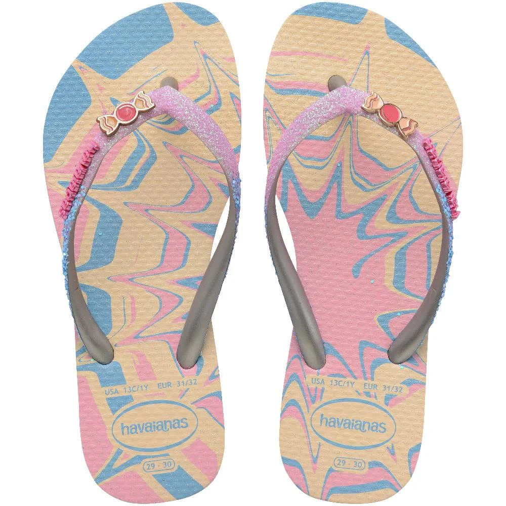 Φωτογραφία προϊόντος: 4146976-9321 - HAVAIANAS KIDS SLIM GLITTER TRENDY PINK GLOW Color