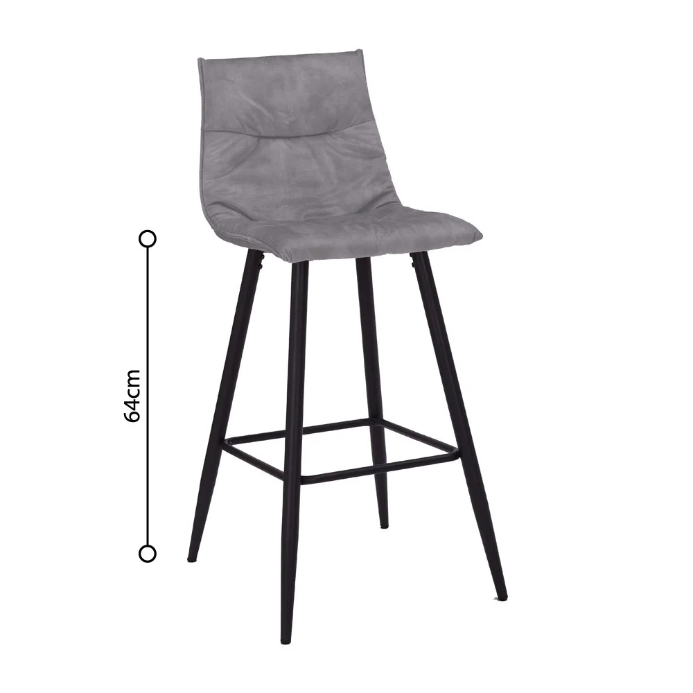 Φωτογραφία προϊόντος: LIBERTA LINEA ΣΚΑΜΠΟ BAR ΓΚΡΙ SILVER 42x51x94