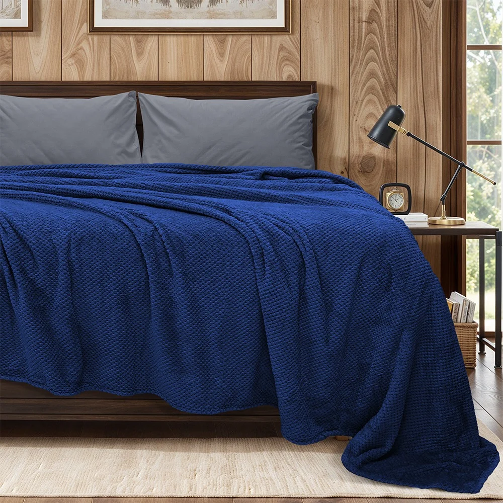 Φωτογραφία προϊόντος: LINO ΚΟΥΒΕΡΤΑ FLEECE NAPNEST DBLUE 220X240 Μπλε Υπέρδιπλο