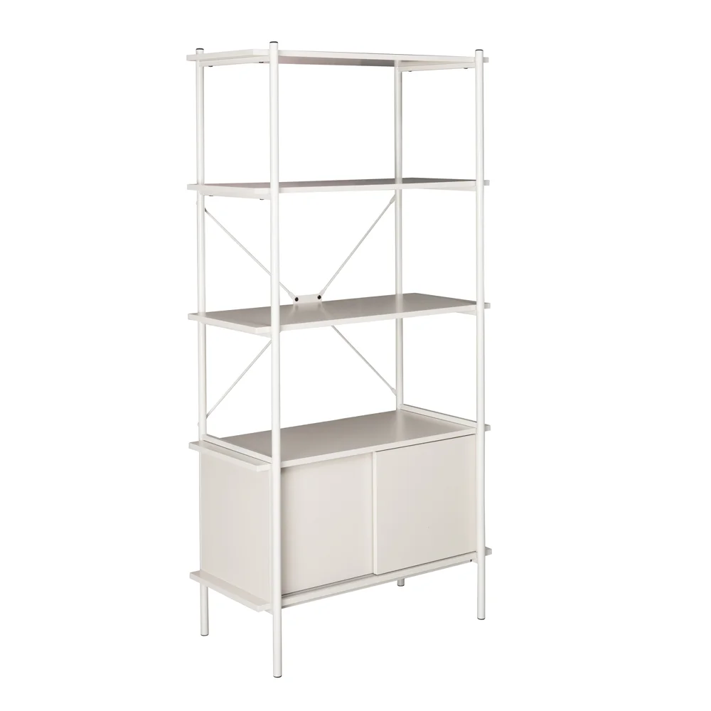 Φωτογραφία προϊόντος: LIBERTA POPULAR ΒΙΒΛΙΟΘΗΚΗ CREAM 80x40x163