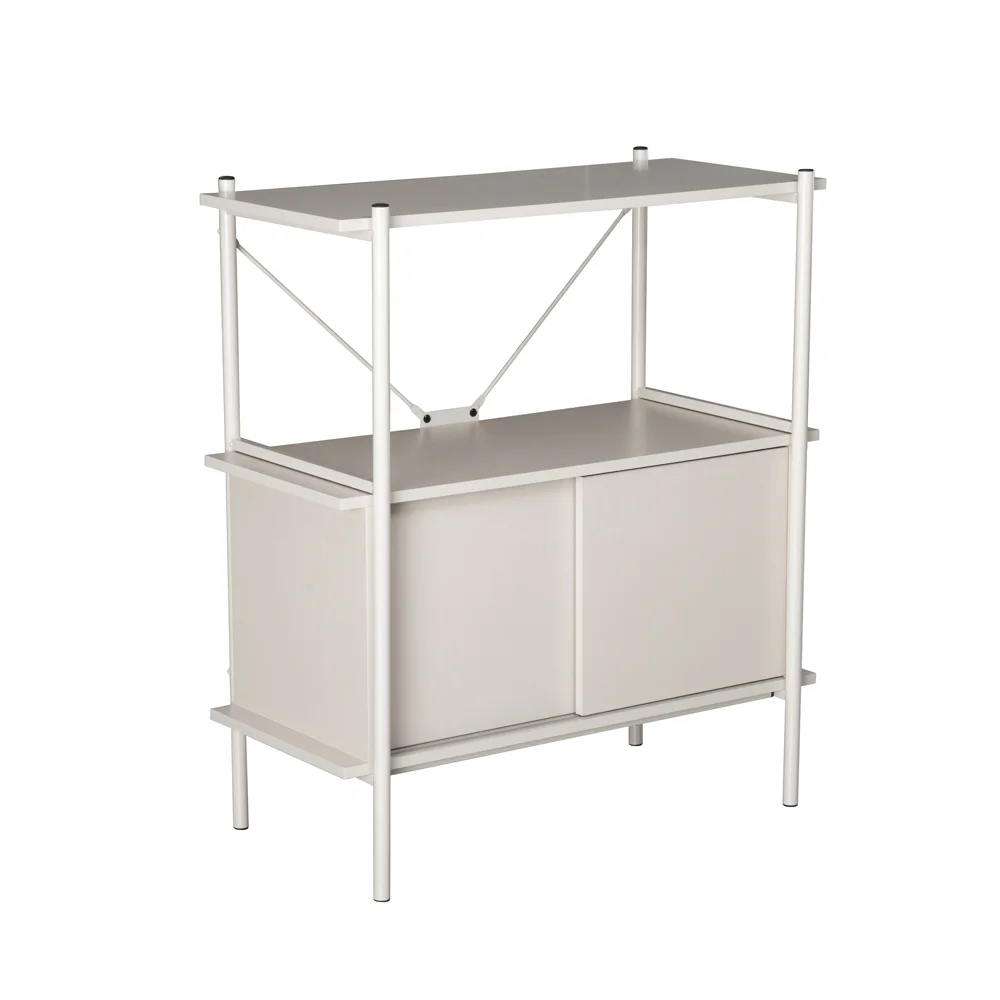 Φωτογραφία προϊόντος: LIBERTA POPULAR ΒΙΒΛΙΟΘΗΚΗ CREAM 80x40x92