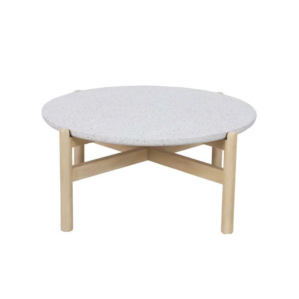 Φωτογραφία προϊόντος: LIBERTA TERRAZZO COFFEE TABLE TERRAZZO ΦΥΣΙΚΟ ΑΝΟΙΧΤΟ 84.4x84.4x37