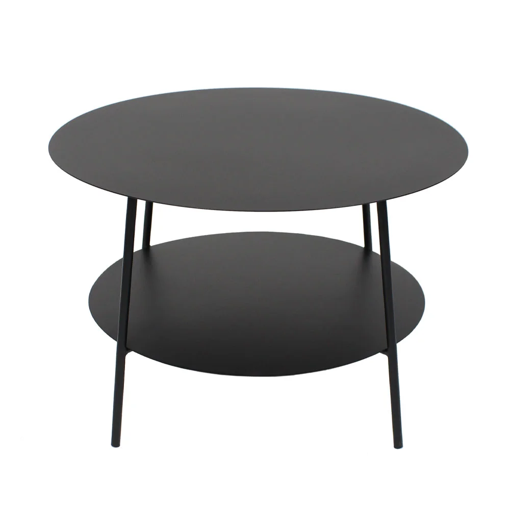 Φωτογραφία προϊόντος: LIBERTA SIMPLE COFFEE TABLE ΜΑΥΡΟ 60x60x40