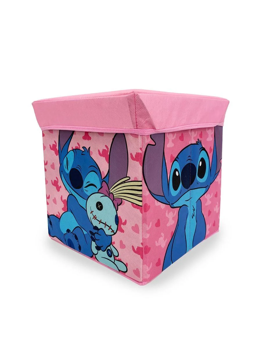 Φωτογραφία προϊόντος: Κουτί-Σκαμπό Disney Home Lilo & Stitch 13 30X30X30 Pink 100% Polyester