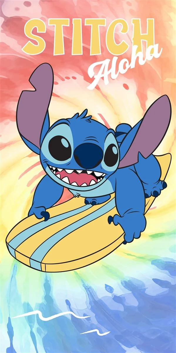 Φωτογραφία προϊόντος: Πετσέτα Θαλάσσης Quick Dry Disney Home Lilo & Stitch 159 70X140 Orange 100% Microfiber