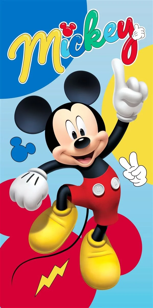 Φωτογραφία προϊόντος: Πετσέτα Θαλάσσης Quick Dry Disney Home Mickey 179 70X140 Sky Blue 100% Microfiber