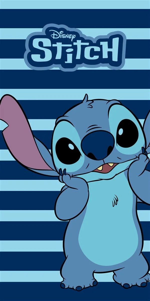 Φωτογραφία προϊόντος: Πετσέτα Θαλάσσης Quick Dry Disney Home Lilo & Stitch 187 70X140 Dark Blue 100% Microfiber