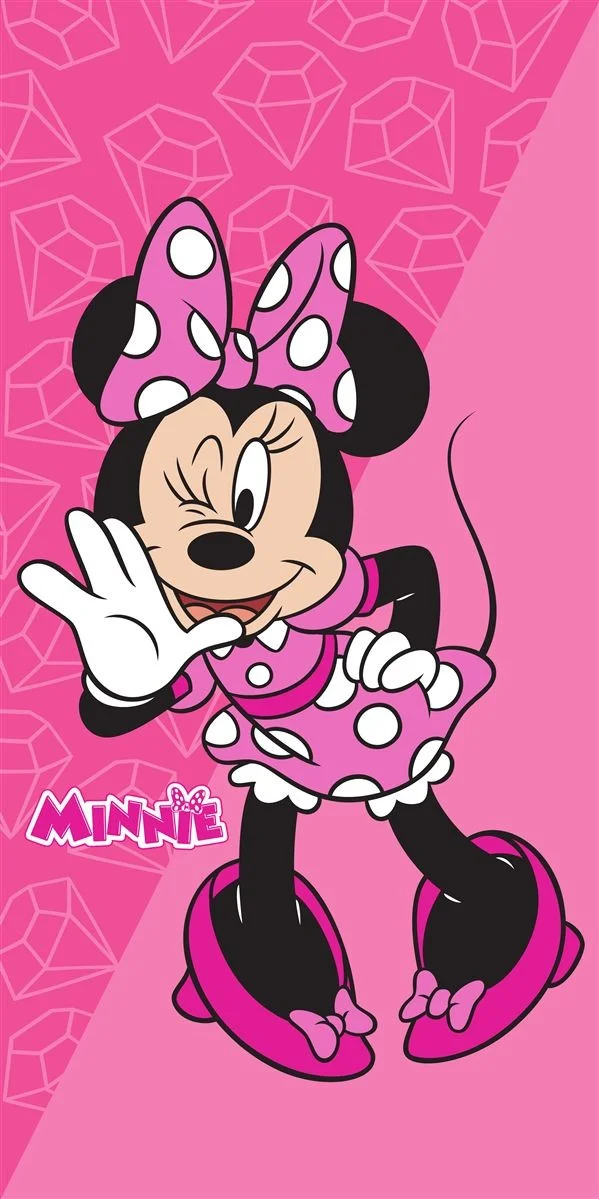 Φωτογραφία προϊόντος: Πετσέτα Θαλάσσης Quick Dry Disney Home Minnie 269 70X140 Fuchsia-Pink 100% Microfiber