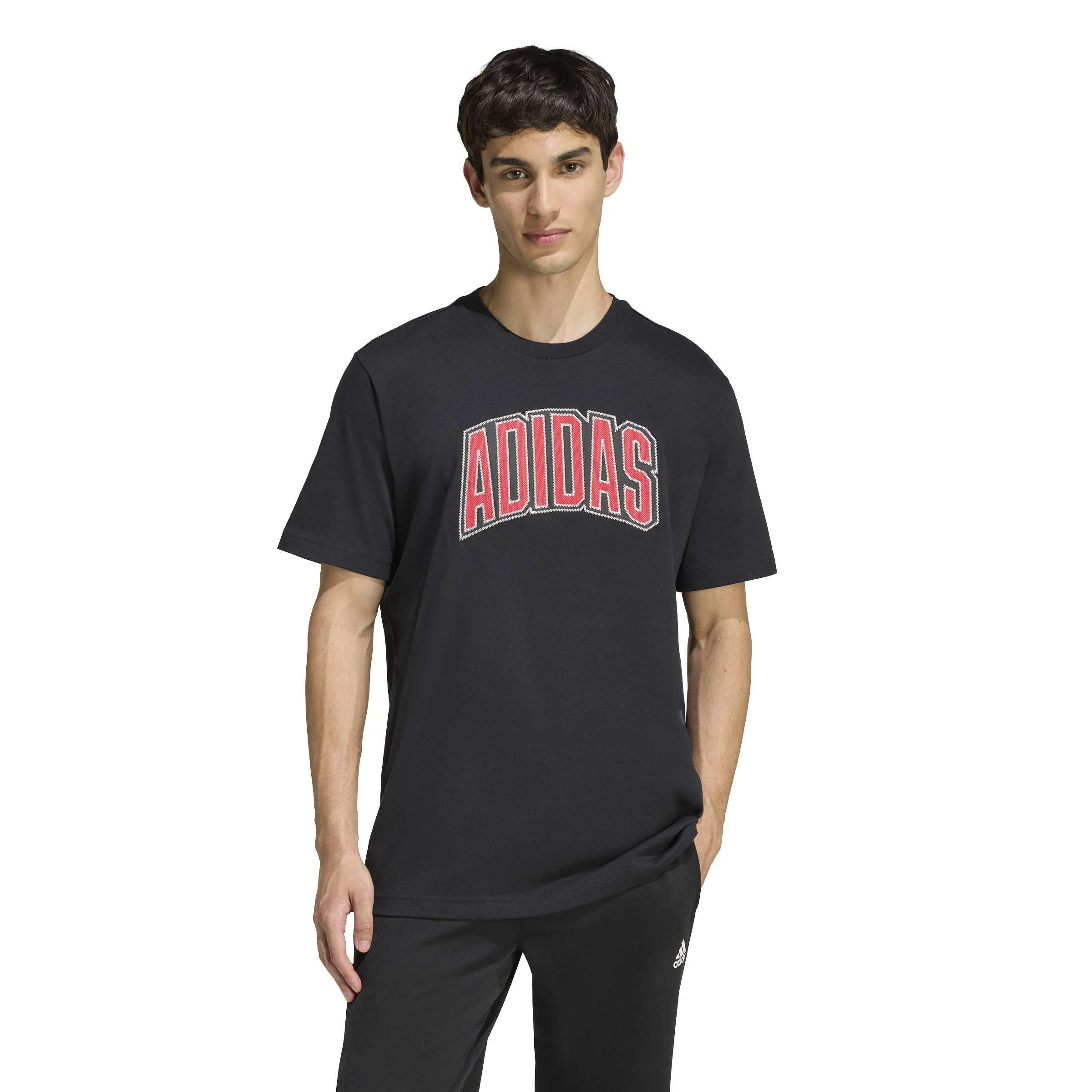 Φωτογραφία προϊόντος: Adidas Performance Adidas M Stad Colleg Tee - Black/Red