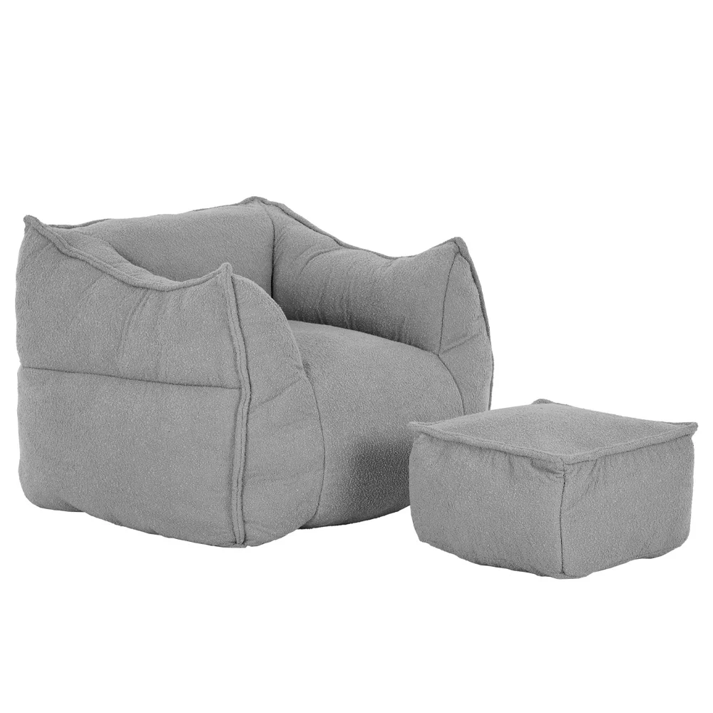 Φωτογραφία προϊόντος: LIBERTA SPONGE ΠΟΛΥΘΡΟΝΑ SET ΓΚΡΙ SILVER 95x102x73
