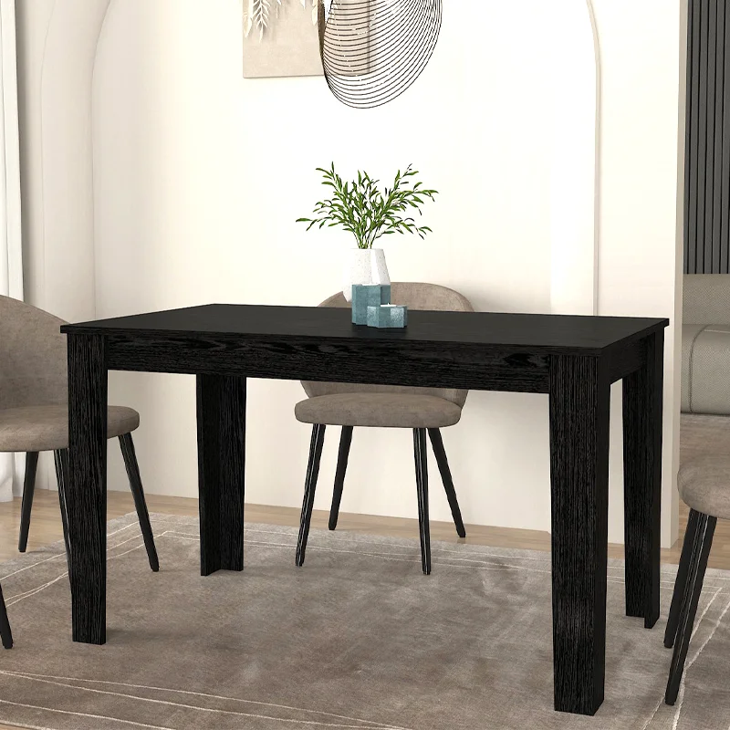 Φωτογραφία προϊόντος: Τραπέζι Darlen Megapap χρώμα sencron black 125x72x74εκ.