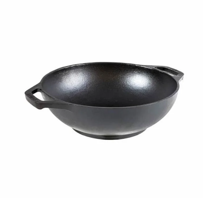 Φωτογραφία προϊόντος: Lodge Μαντεμένιο Mini Wok Με Δύο Λαβές 15.87cm