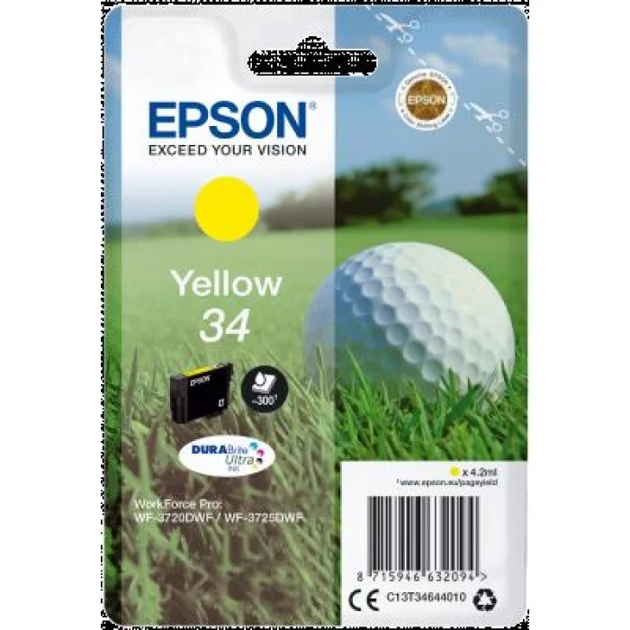 Φωτογραφία προϊόντος: Ink Epson T346440 Yellow 4.2ml
