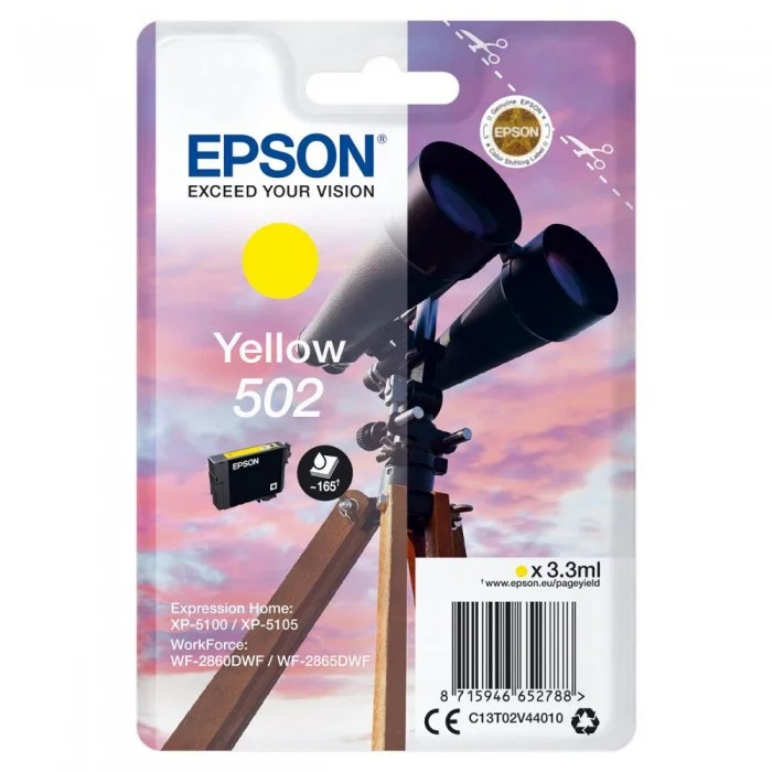 Φωτογραφία προϊόντος: Ink Epson T02V44 C13T02V44010 Yellow - 3.3ml