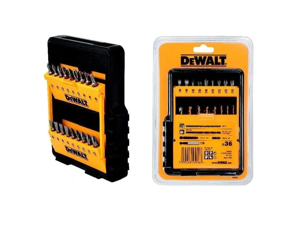 Φωτογραφία προϊόντος: DeWalt DT71565 - Σετ Τρυπάνια & Μύτες Βιδώματος 36τμχ