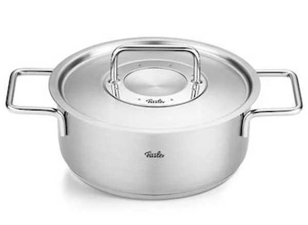 Φωτογραφία προϊόντος: Fissler Κατσαρόλα Ανοξείδωτη Ρηχή Pure 20cm