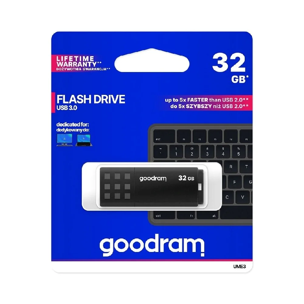 Φωτογραφία προϊόντος: USB Memory GOODRAM UME3 32GB USB 3.0