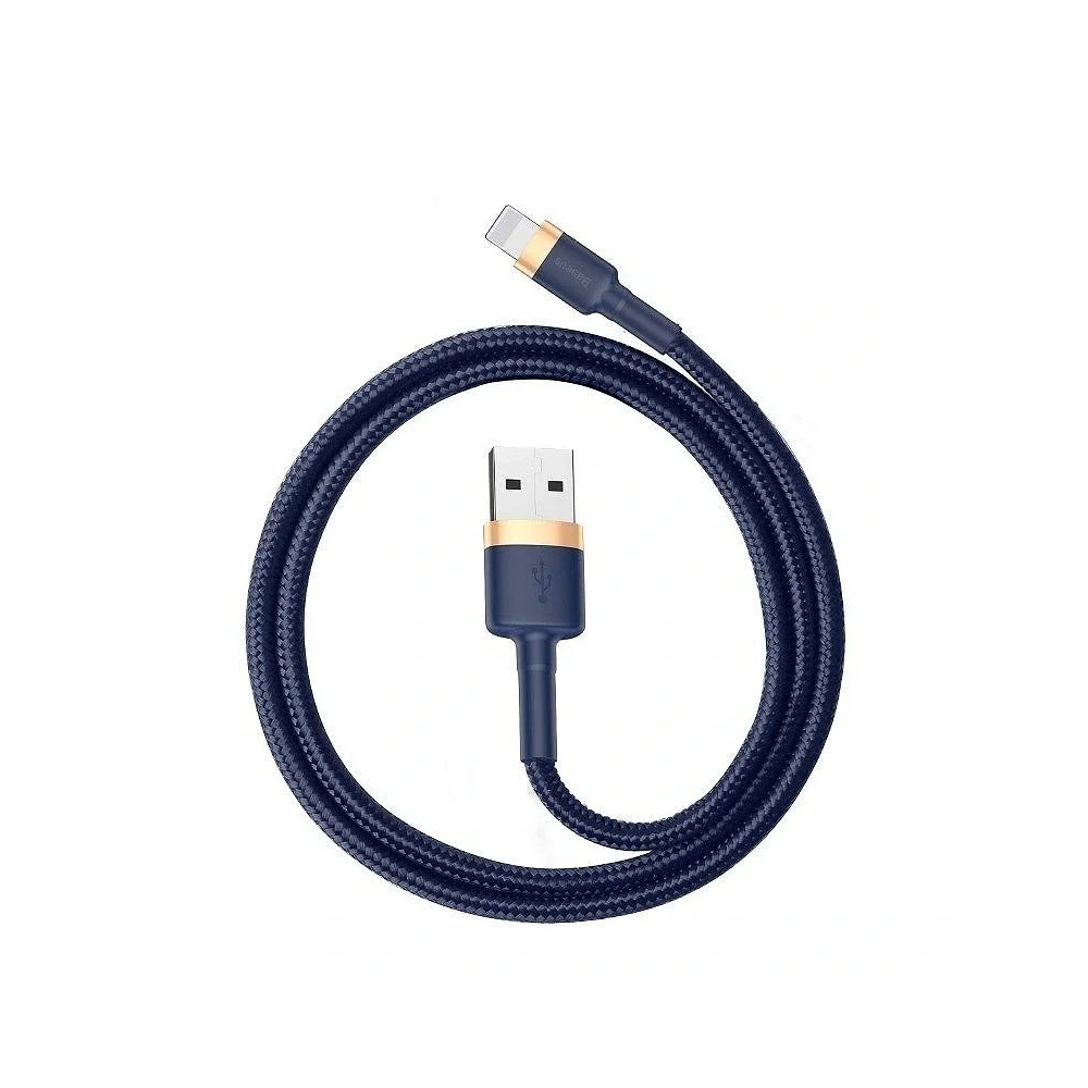Φωτογραφία προϊόντος: BASEUS cafule Cable USB For iPhone Lightning 8-pin 1.5A CALKLF-CV3 2m Gold-Blue