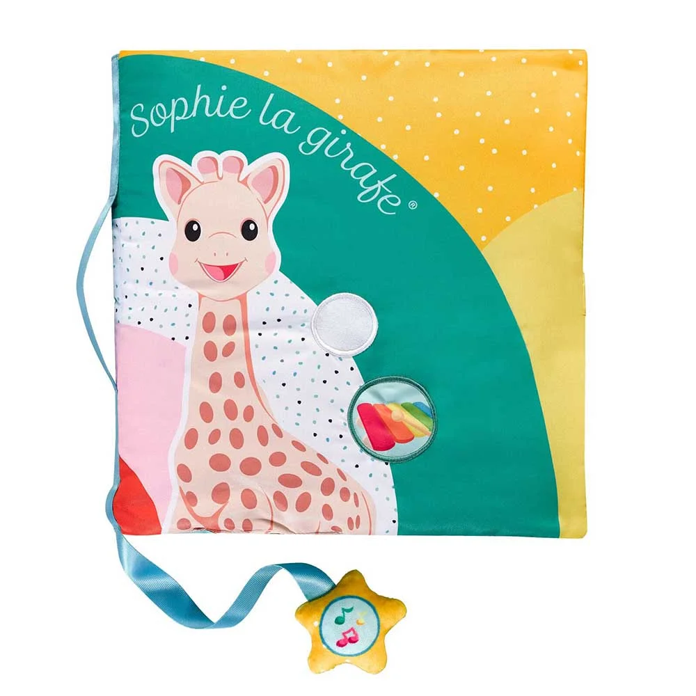 Φωτογραφία προϊόντος: Sophie La Girafe Sophie Μεγάλο υφασμάτινο βιβλίο με δραστηριότητες "Αγγίζω και παίζω"