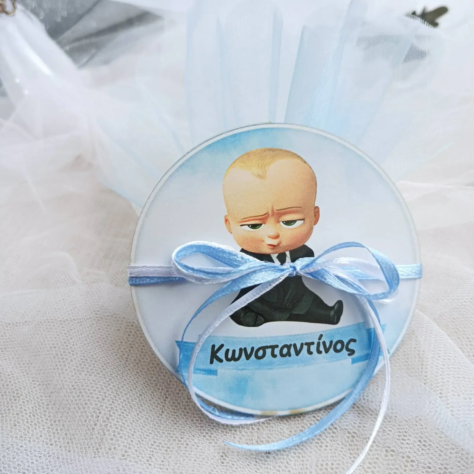 Φωτογραφία προϊόντος: Μπομπονιέρα μαγνήτης Baby Boss