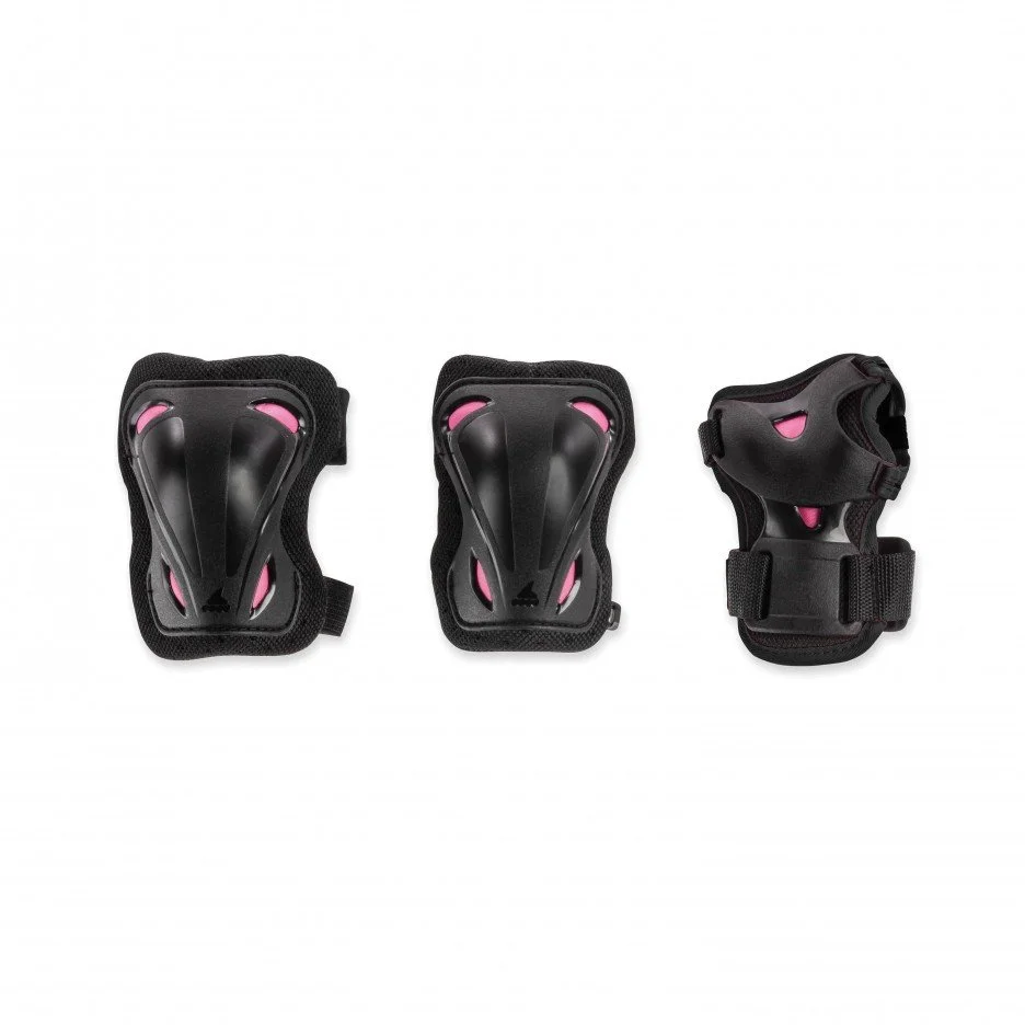 Φωτογραφία προϊόντος: Rollerblade Skate Gear W 3Pack Προστατευτικά Γυναικεία Μαύρο-Φούξια