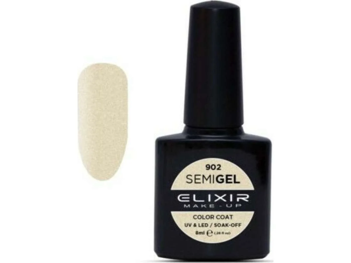 Φωτογραφία προϊόντος: Elixir Ημιμόνιμο βερνίκι 8ml 902 (Metallic Gold)