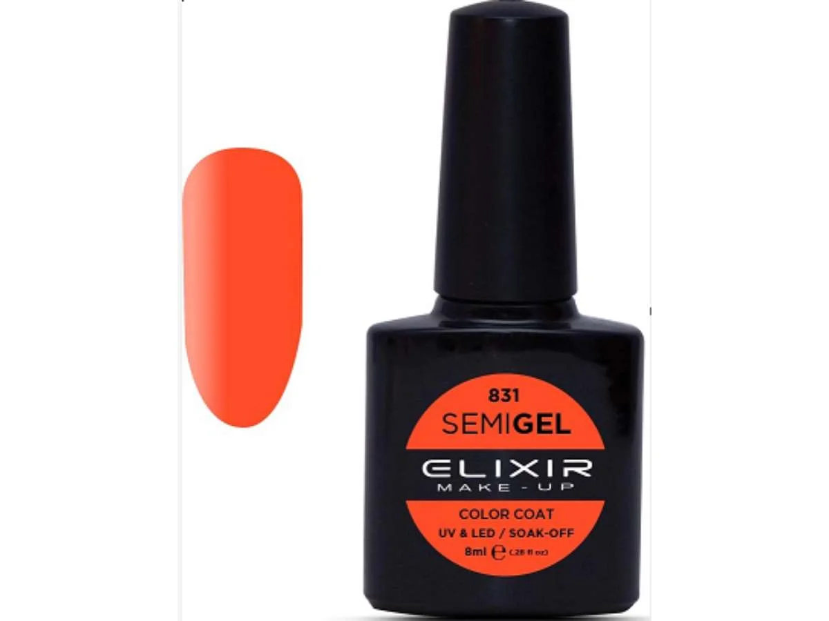 Φωτογραφία προϊόντος: Elixir Ημιμόνιμο βερνίκι 8ml 831 (Portland Orange)