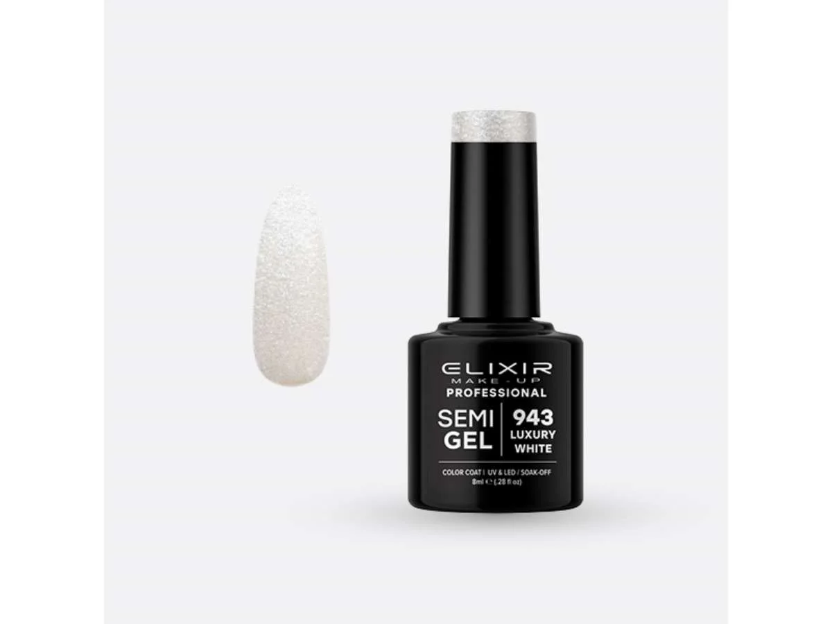 Φωτογραφία προϊόντος: Elixir Ημιμόνιμο βερνίκι 8ml 943 (Luxury White)