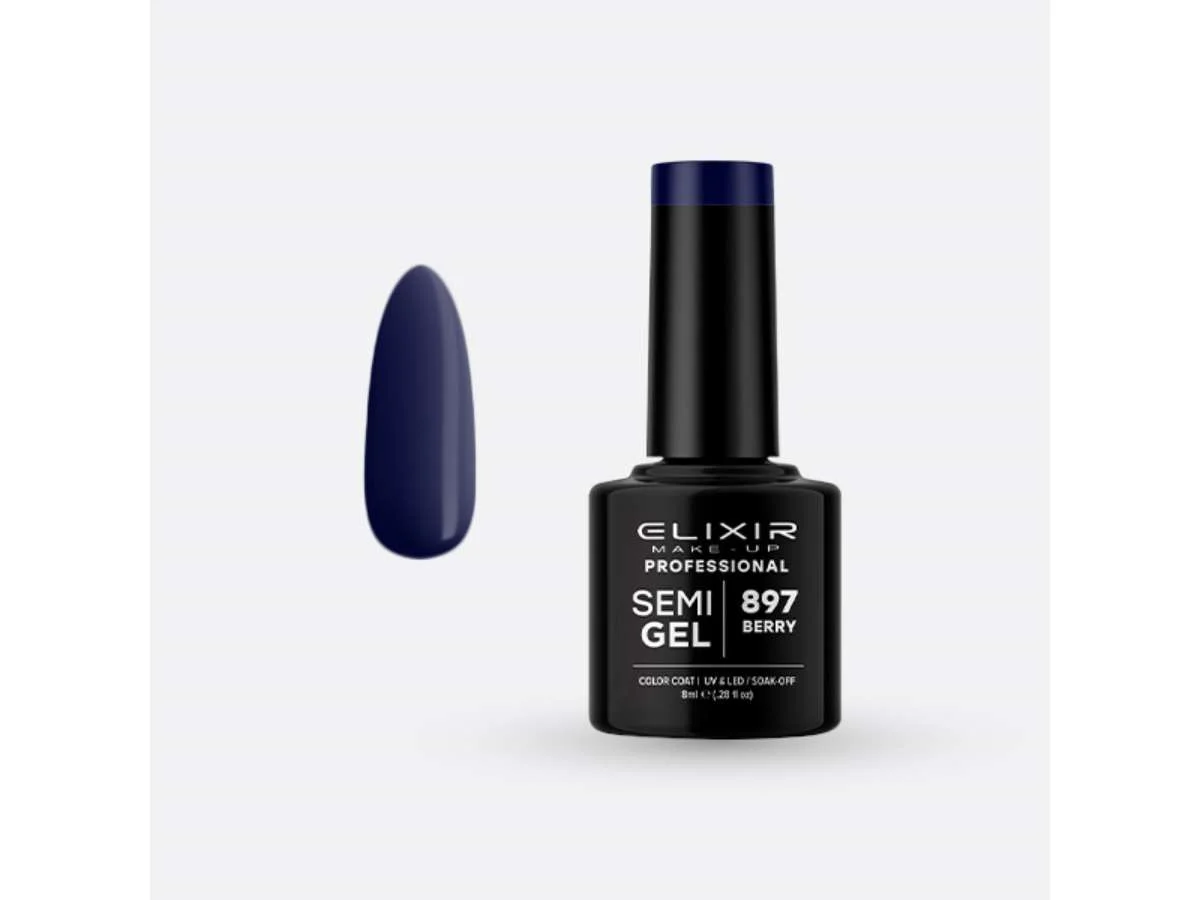 Φωτογραφία προϊόντος: Elixir Ημιμόνιμο βερνίκι 8ml 897 (Berry)