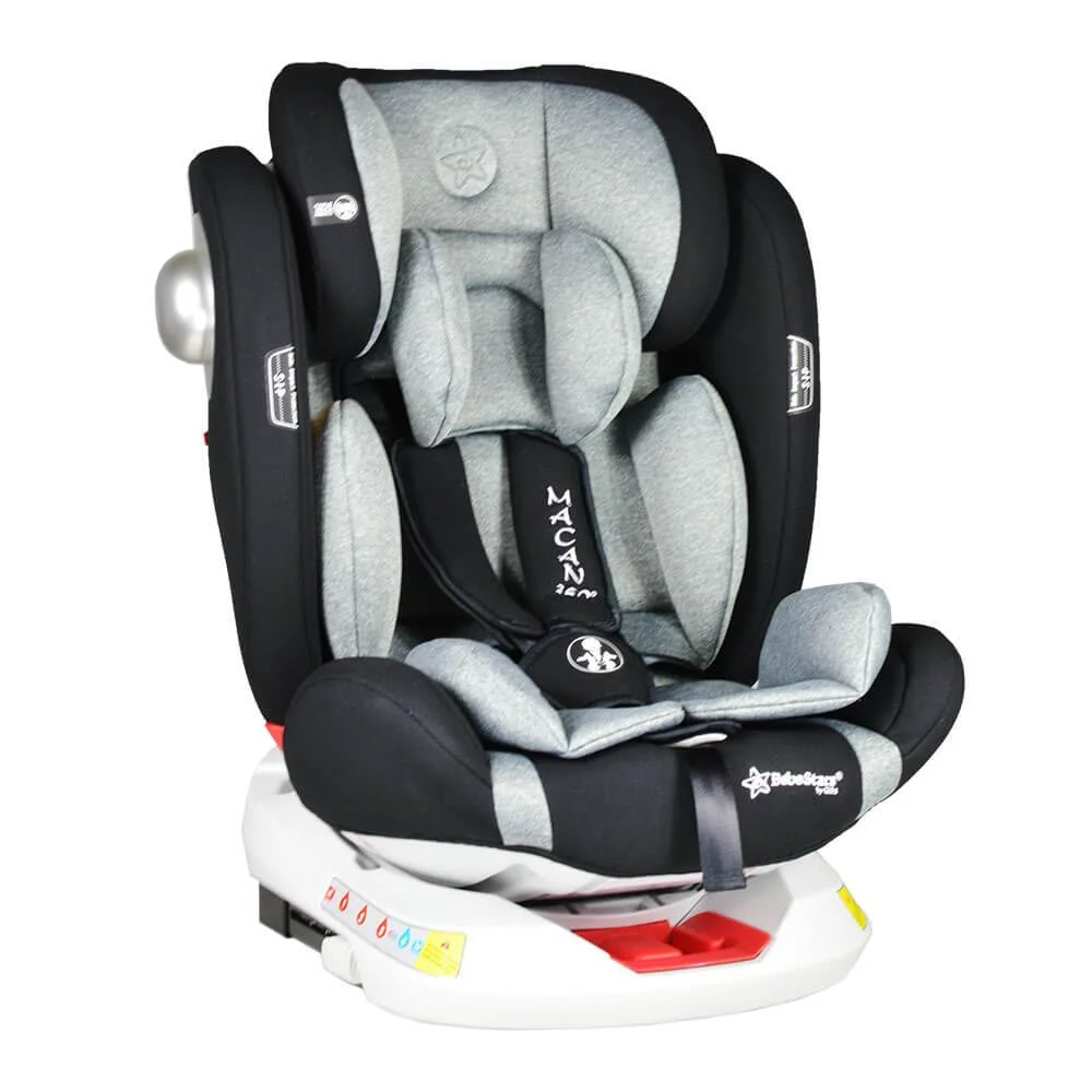 Φωτογραφία προϊόντος: Bebe Stars Macan 360° 0-36 Isofix Black Κάθισμα Αυτοκινήτου