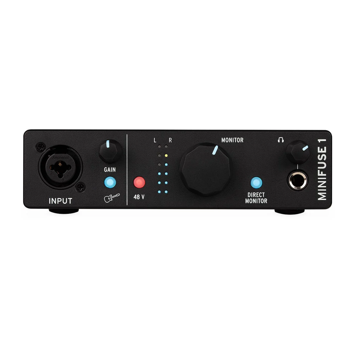 Φωτογραφία προϊόντος: Arturia MiniFuse 1 Black - Φορητή κάρτα ήχου USB 1 in / 2 out