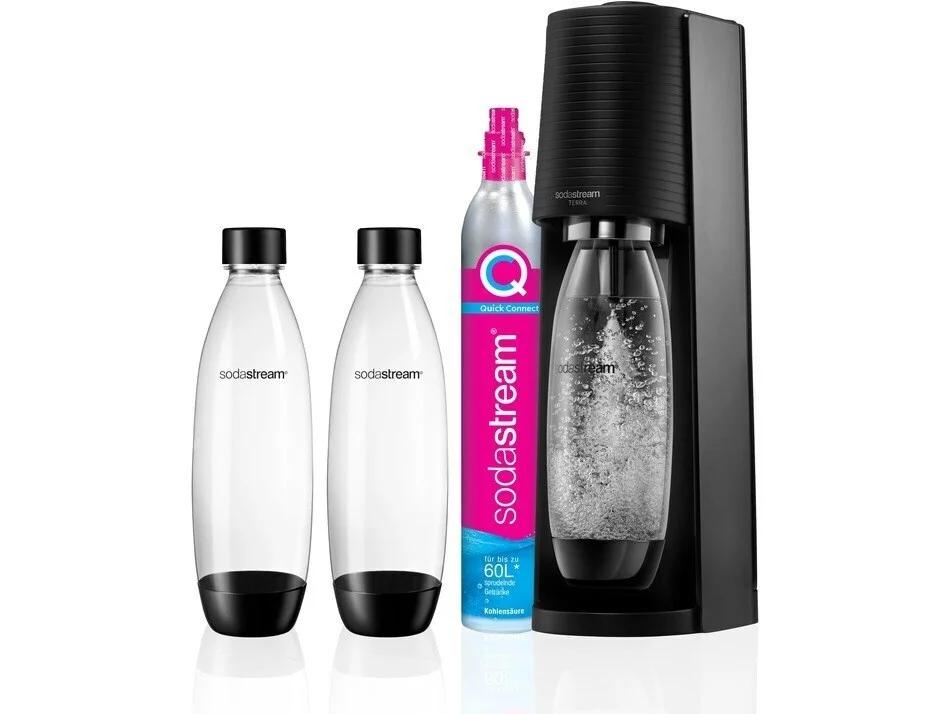 Φωτογραφία προϊόντος: Sodastream TERRA Sparkling Water Maker - Starter Kit Black EU