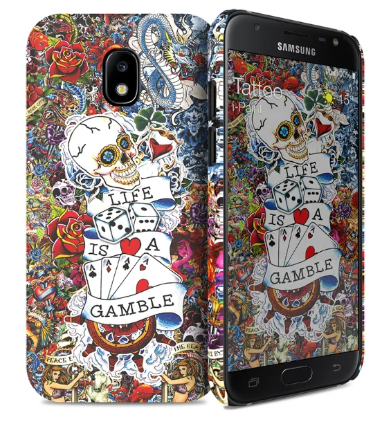 Φωτογραφία προϊόντος: i-Paint Hard Back Case - Tattoo (Samsung Galaxy J3 2017)