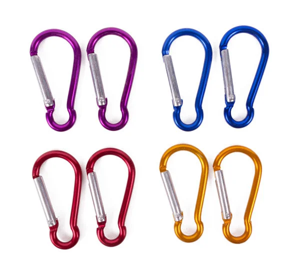 Φωτογραφία προϊόντος: Carabiner hooks set 8 pieces 4 x 45 mm