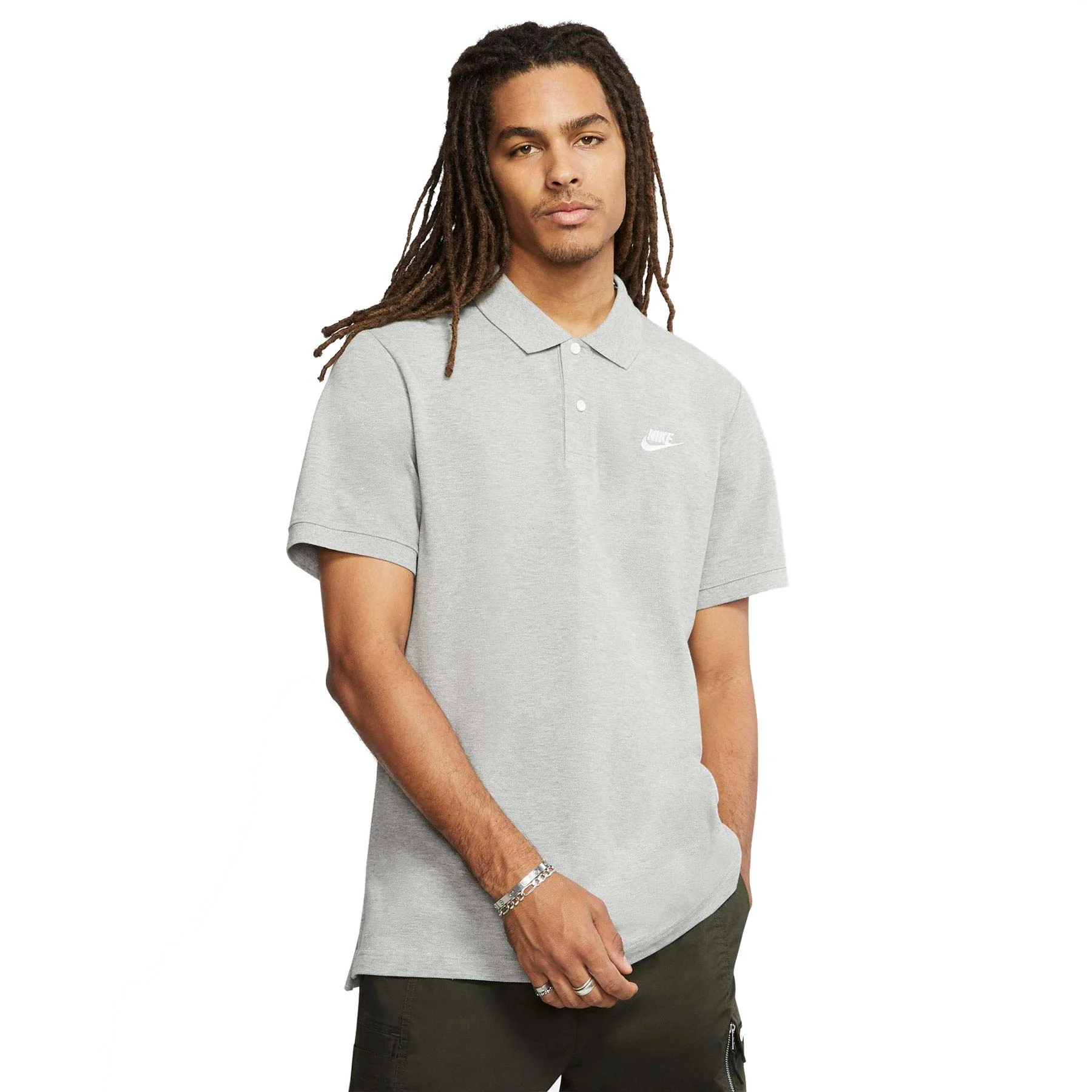 Φωτογραφία προϊόντος: NIKE SPORTSWEAR POLO T-SHIRT ΓΚΡΙ