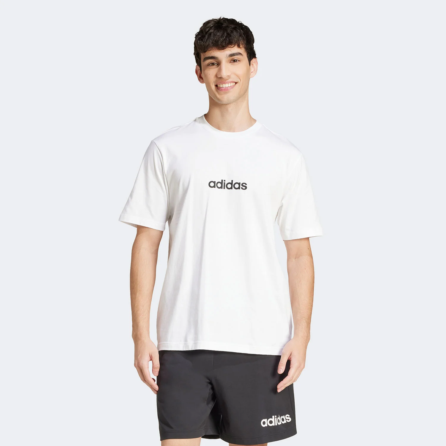 Φωτογραφία προϊόντος: ADIDAS PERFORMANCE ADIDAS ESSENTIALS LINEAR SINGLE JERSEY T-SHIRT ΑΣΠΡΟ
