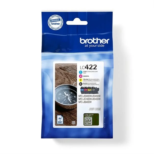 Φωτογραφία προϊόντος: Tinte Brother LC-422VAL Value Pack