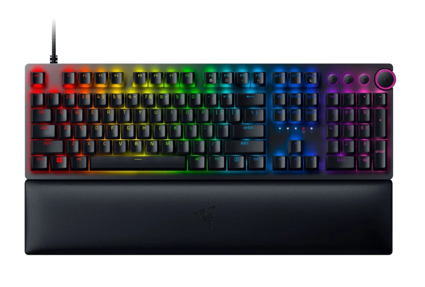 Φωτογραφία προϊόντος: Razer Keyboard Huntsman V2 Gaming (DE) black Full Size,On-the-fly-Makro