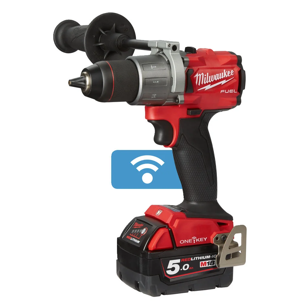 Φωτογραφία προϊόντος: Milwaukee M18 ONEPD2-502X - Κρουστικό Δραπανοκατσάβιδο 18V με 2x5Ah, φορτιστής & θήκη