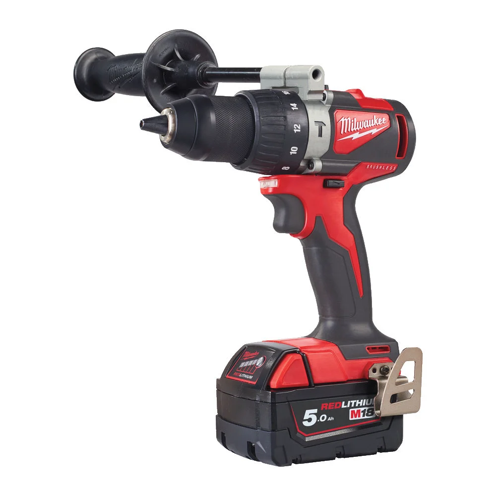 Φωτογραφία προϊόντος: Milwaukee M18 BLPD2-502X - Δραπανοκατσάβιδο Κρουστικό 82Nm περιλαμβάνει φορτιστή , βαλίτσα μεταφοράς & 2 μπαταρίες των 5.0Ah (2 x 5.0Ah) (4933464517)
