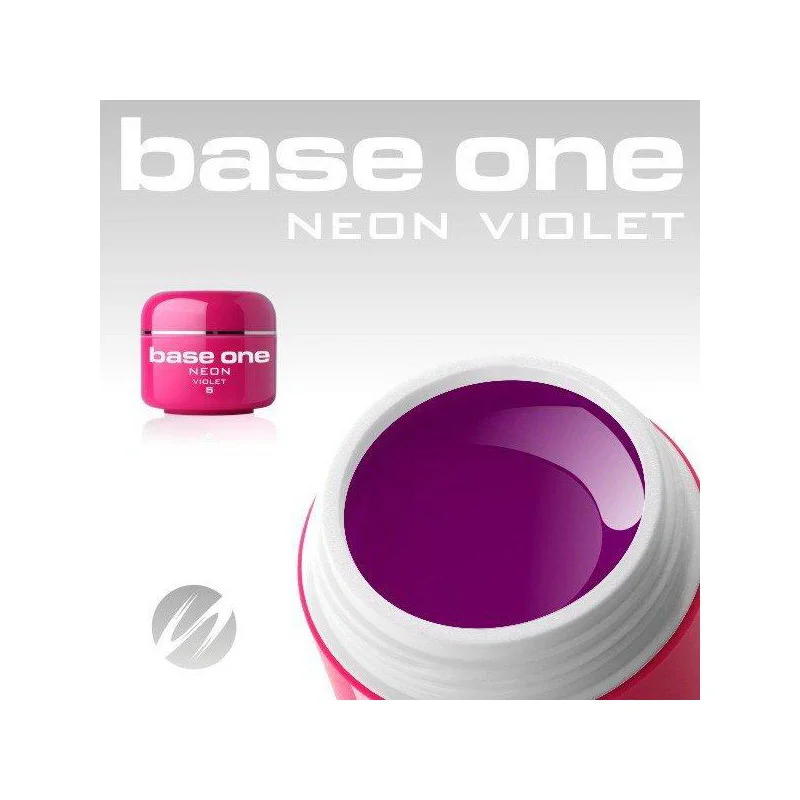 Φωτογραφία προϊόντος: GEL Luxnail Base One Neon (Violet) 5ml – Silcare