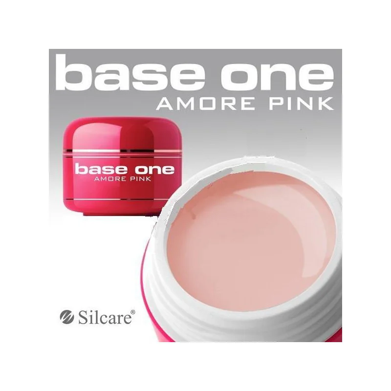 Φωτογραφία προϊόντος: GEL LUXNAIL-BASE ONE (AMORE PINK) 5ml - SILCARE