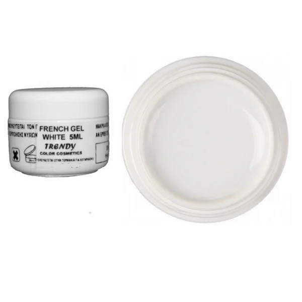 Φωτογραφία προϊόντος: FRENCH GEL TRENDY Λευκό 5ml