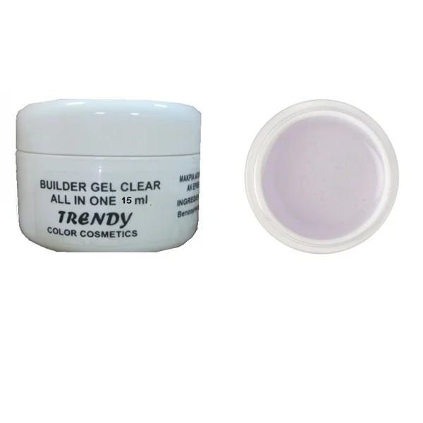 Φωτογραφία προϊόντος: Builder Gel Clear (All in 1) 15ml - TRENDY